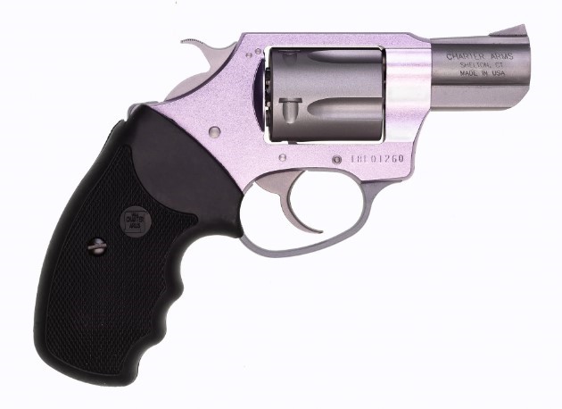 CHARTER ARMS LAVENDER LADY .38 SPL. ALUMINUM 5 SHOT 2IN FIXED STANDARD LAVENDER STAINLESS STEEL 53840 - Win Repeating Arms Promotion